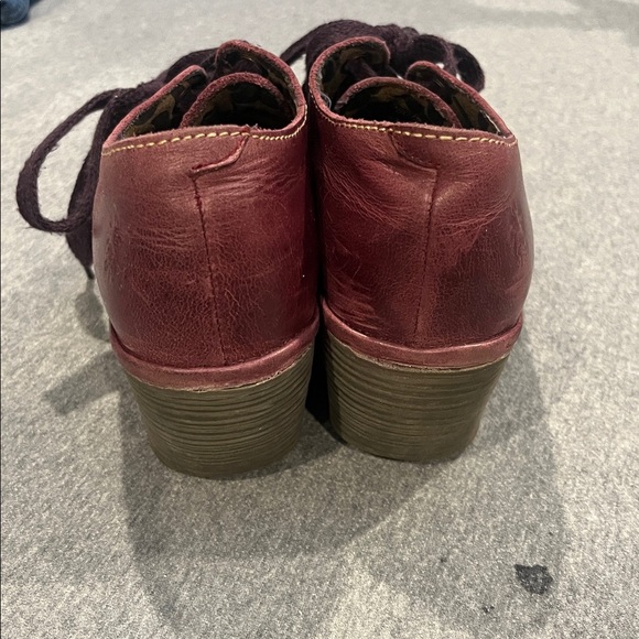 Fly London wedge lace up shoes. - Picture 3 of 9